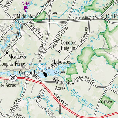 Maryland/Delaware Atlas & Gazetteer Page 58 Preview 3