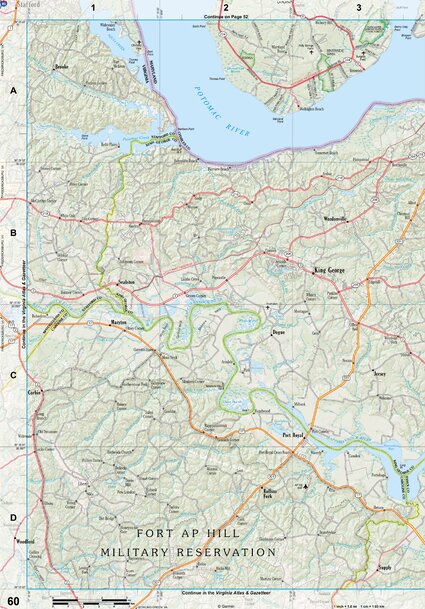 Maryland/Delaware Atlas & Gazetteer Page 60 Preview 1