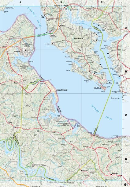Maryland/Delaware Atlas & Gazetteer Page 61 Preview 1