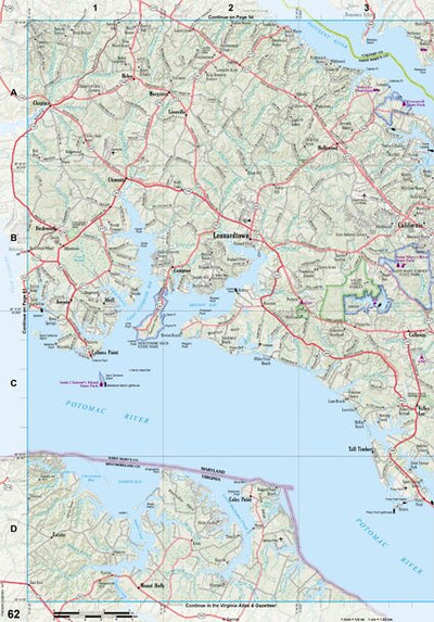 Maryland/Delaware Atlas & Gazetteer Page 62 Preview 1