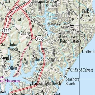 Maryland/Delaware Atlas & Gazetteer Page 63 Preview 3