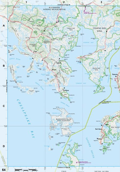 Maryland/Delaware Atlas & Gazetteer Page 64 Preview 1