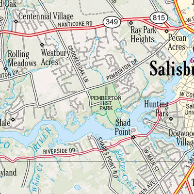 Maryland/Delaware Atlas & Gazetteer Page 65 Preview 3