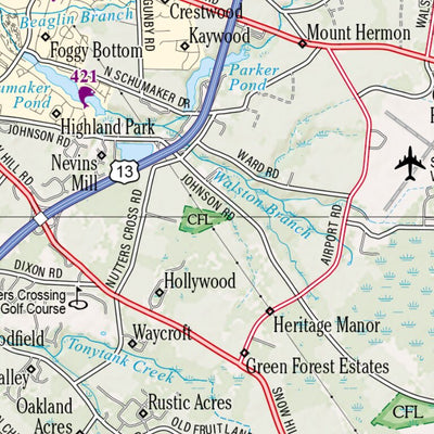 Maryland/Delaware Atlas & Gazetteer Page 66 Preview 3
