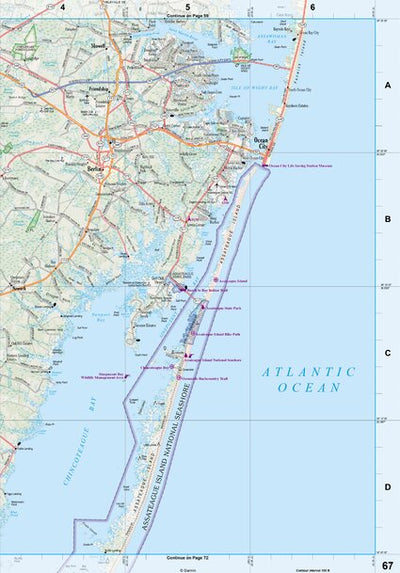 Maryland/Delaware Atlas & Gazetteer Page 67 Preview 1