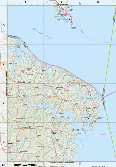 Maryland/Delaware Atlas & Gazetteer Page 68 Preview 1
