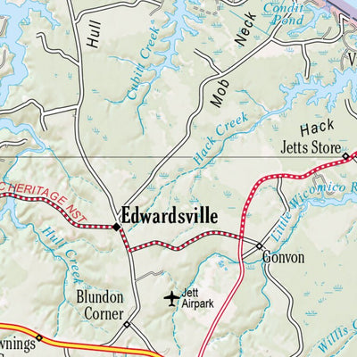 Maryland/Delaware Atlas & Gazetteer Page 68 Preview 2