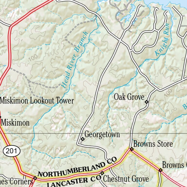 Maryland/Delaware Atlas & Gazetteer Page 68 Map by Garmin | Avenza Maps