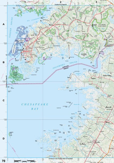 Maryland/Delaware Atlas & Gazetteer Page 70 Preview 1