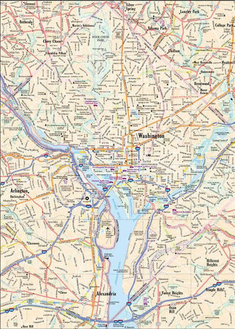 Maryland/Delaware Atlas & Gazetteer Washington, DC 1 Preview 1