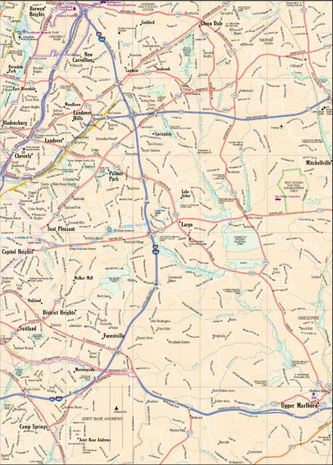 Maryland/Delaware Atlas & Gazetteer Washington, DC 2 Preview 1