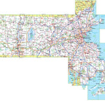 Massachusetts Atlas & Gazetteer Overview Map Preview 1