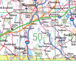 Massachusetts Atlas & Gazetteer Overview Map Preview 2