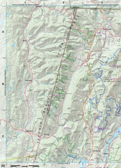 Massachusetts Atlas & Gazetteer Page 20 Preview 1