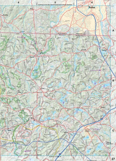 Massachusetts Atlas & Gazetteer Page 26 Preview 1