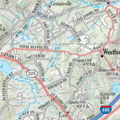 Massachusetts Atlas & Gazetteer Page 26 Preview 3