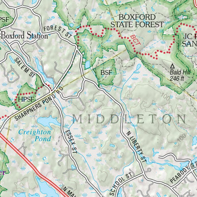 Massachusetts Atlas & Gazetteer Page 29 Preview 2