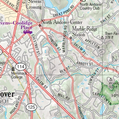 Massachusetts Atlas & Gazetteer Page 29 Preview 3