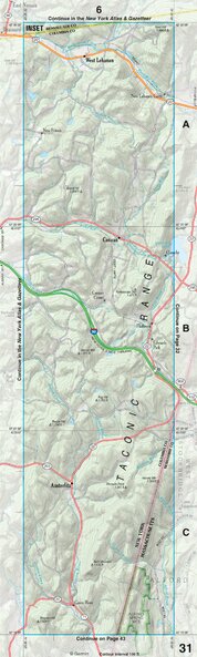 Massachusetts Atlas & Gazetteer Page 30 Preview 1