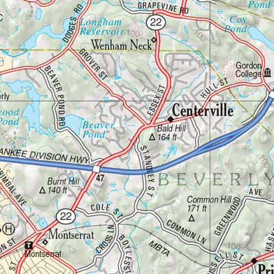 Massachusetts Atlas & Gazetteer Page 31 Inset Preview 3