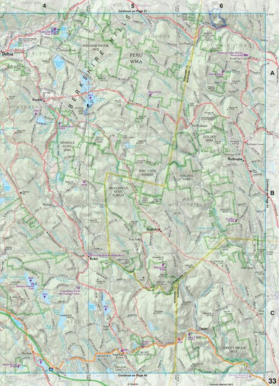 Massachusetts Atlas & Gazetteer Page 35 Preview 1