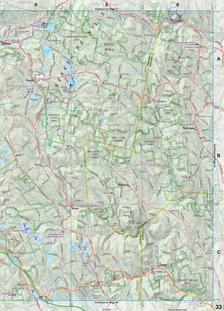 Massachusetts Atlas & Gazetteer Page 35 Preview 1