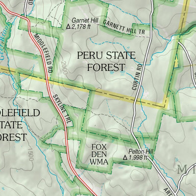 Massachusetts Atlas & Gazetteer Page 35 Preview 2