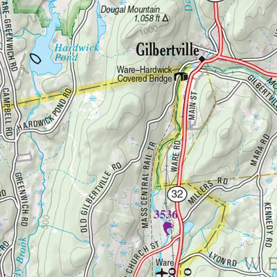 Massachusetts Atlas & Gazetteer Page 36 Preview 3