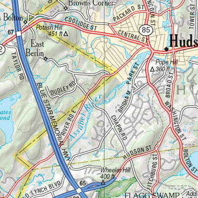 Massachusetts Atlas & Gazetteer Page 37 Preview 3