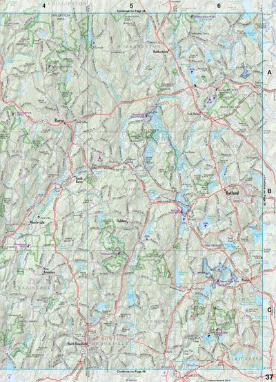 Massachusetts Atlas & Gazetteer Page 39 Preview 1