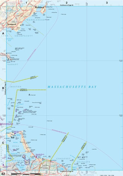 Massachusetts Atlas & Gazetteer Page 42 Preview 1