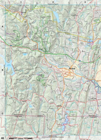 Massachusetts Atlas & Gazetteer Page 44 Preview 1