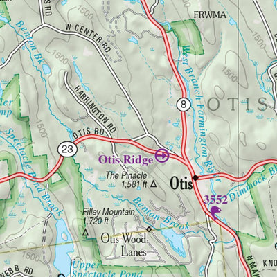 Massachusetts Atlas & Gazetteer Page 46 Preview 3