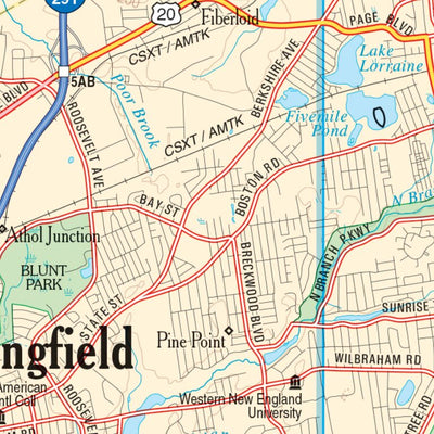 Massachusetts Atlas & Gazetteer Page 47 Preview 2