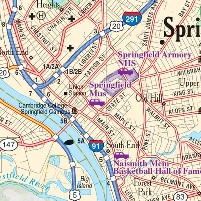 Massachusetts Atlas & Gazetteer Page 47 Preview 3