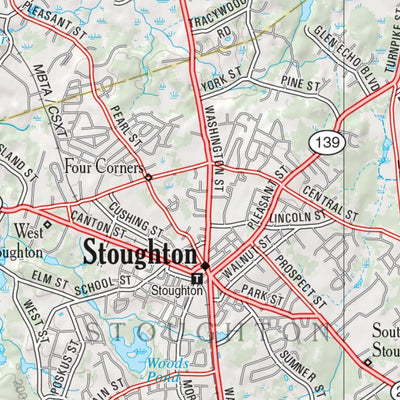 Massachusetts Atlas & Gazetteer Page 52 Preview 3