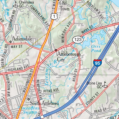 Massachusetts Atlas & Gazetteer Page 58 Preview 3