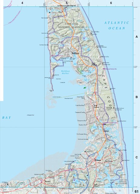 Massachusetts Atlas & Gazetteer Page 60 Preview 1