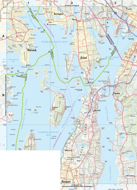 Massachusetts Atlas & Gazetteer Page 62 Inset Preview 1