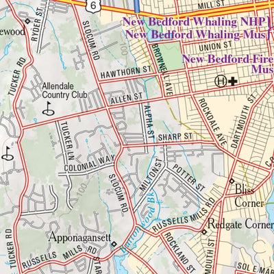 Massachusetts Atlas & Gazetteer Page 62 Preview 3