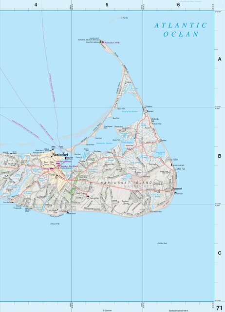 Massachusetts Atlas & Gazetteer Page 70 Preview 1