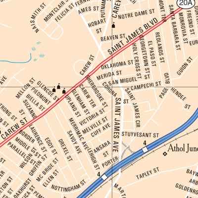 Massachusetts Atlas & Gazetteer- Springfield Preview 2