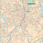 Massachusetts Atlas & Gazetteer- Worcester Preview 1