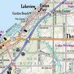 Michigan Atlas & Gazetteer Page 104 Preview 3