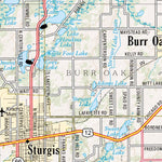 Michigan Atlas & Gazetteer Page 107 Preview 3