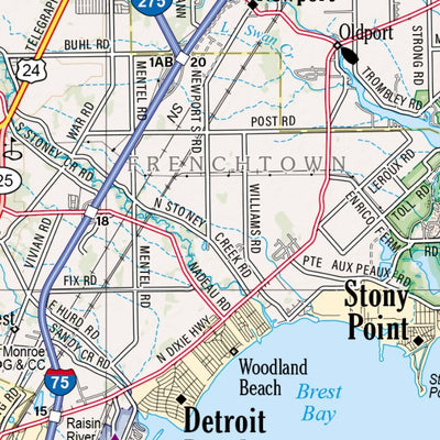 Michigan Atlas & Gazetteer Page 111 Preview 3