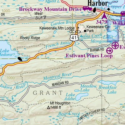 Michigan Atlas & Gazetteer Page 19 Preview 3