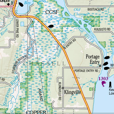 Michigan Atlas & Gazetteer Page 23 Preview 3
