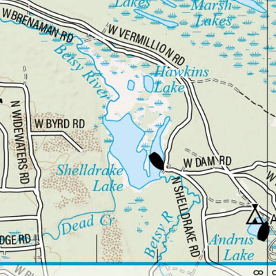 Michigan Atlas & Gazetteer Page 25 Inset Preview 3
