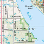 Michigan Atlas & Gazetteer Page 38 Inset Preview 2